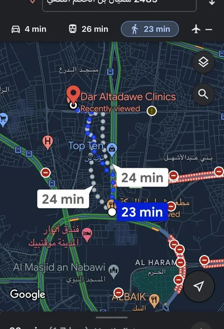 شقة بغرفتي نوم قرب المسجد النبوي 102 دخّول ذاتي Self Check In Medina Apartamento
